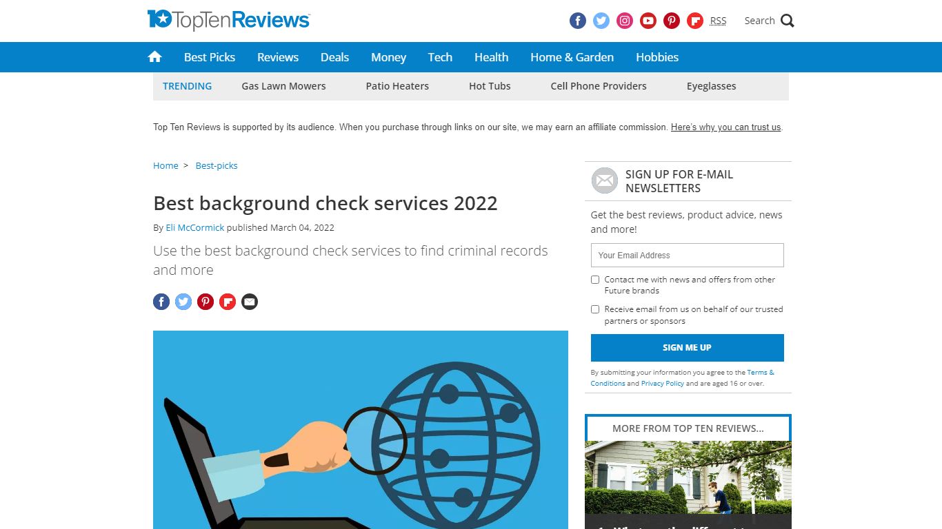 Best Background Check Services 2022 | Top Ten Reviews